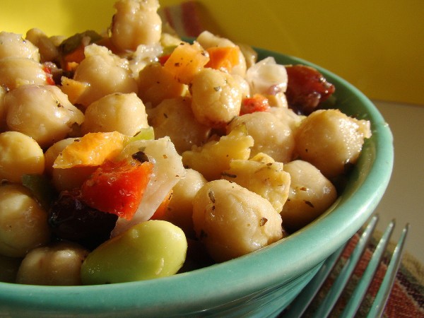 Chickpea salad