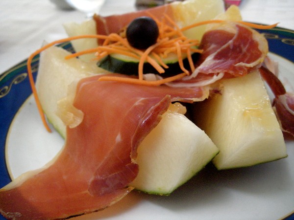 Melon con jamon