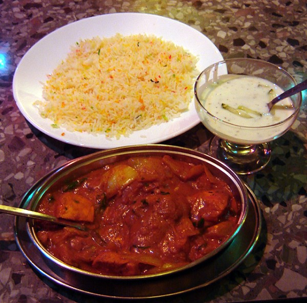 Jalfrezi curry