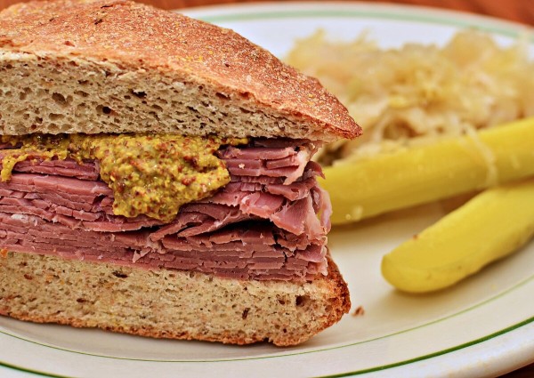 Corned beef sandwich