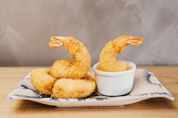 Fried prawns