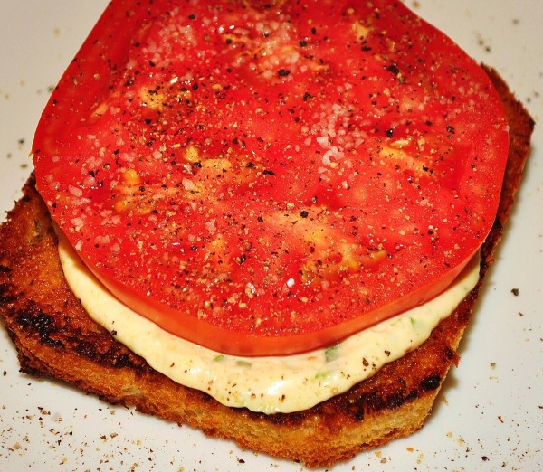 Tomato sandwich