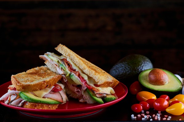 Turkey bacon avocado sandwich