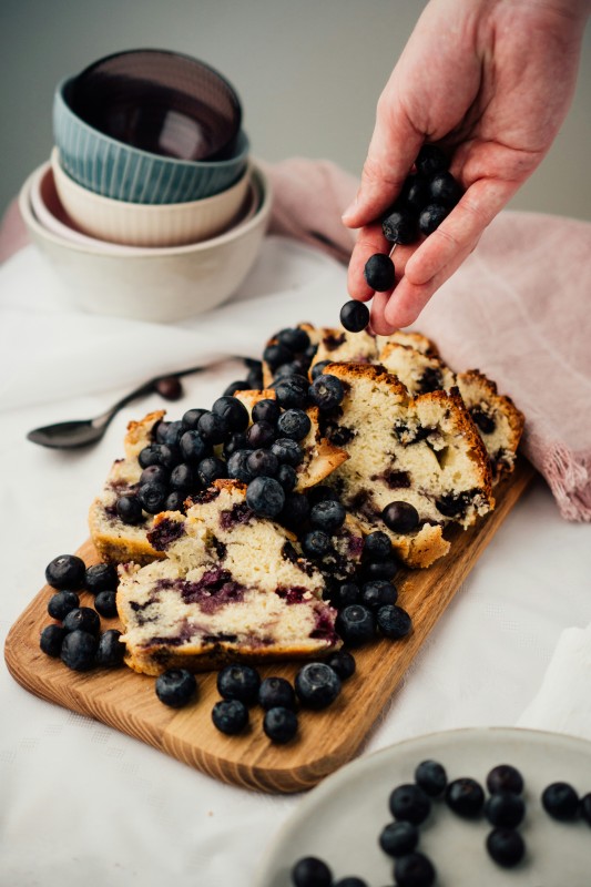 Blueberry bread