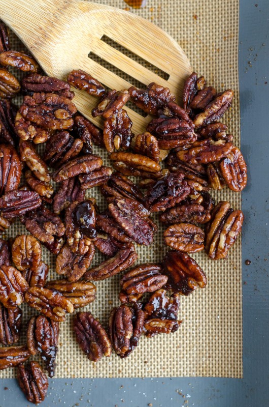 Candied pecans