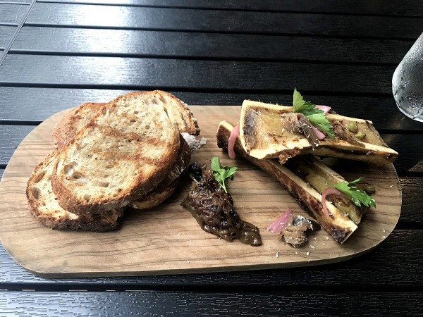 Roasted bone marrow