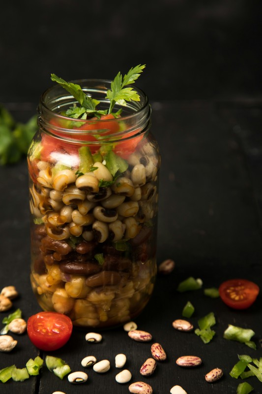 Three bean salad