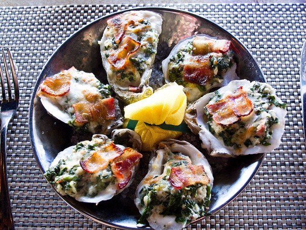 Oysters Rockefeller