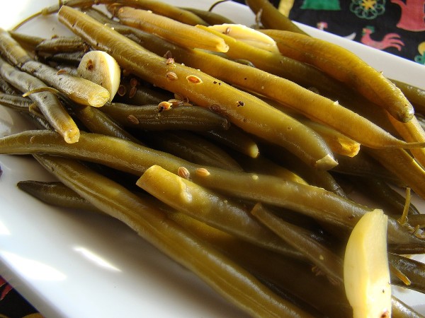 Pickled beans