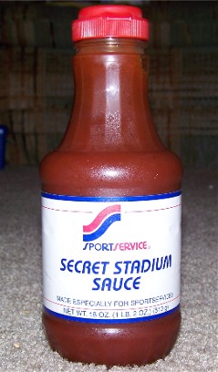 Secret stadium sauce