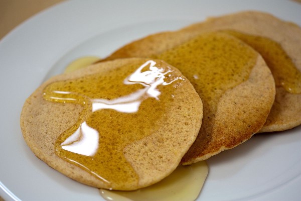 Cornmeal pancakes