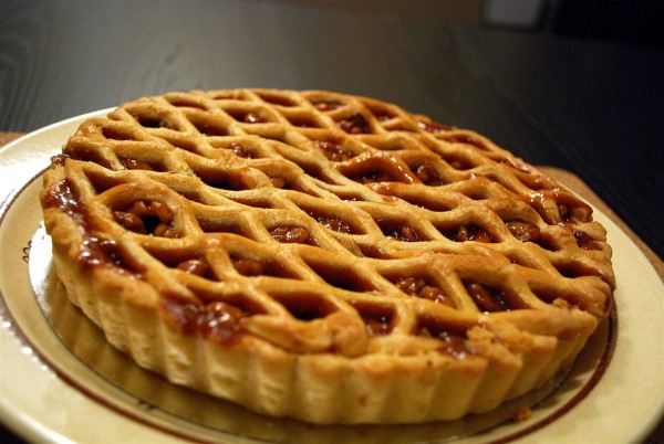 Maple walnut pie