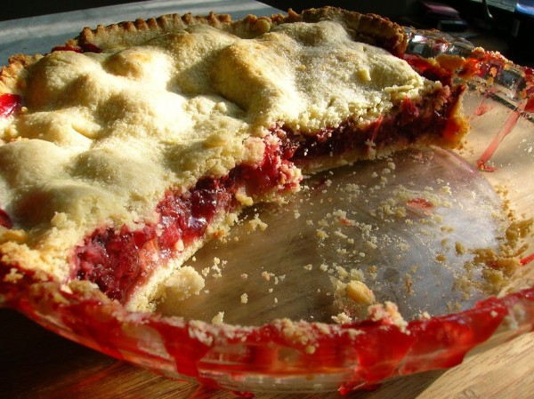 Strawberry rhubarb pie