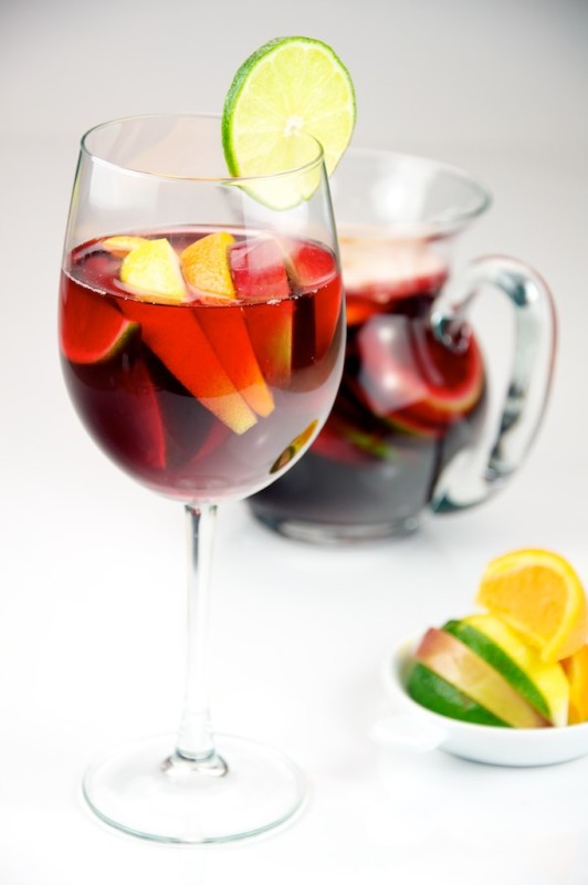 Rosé sangria