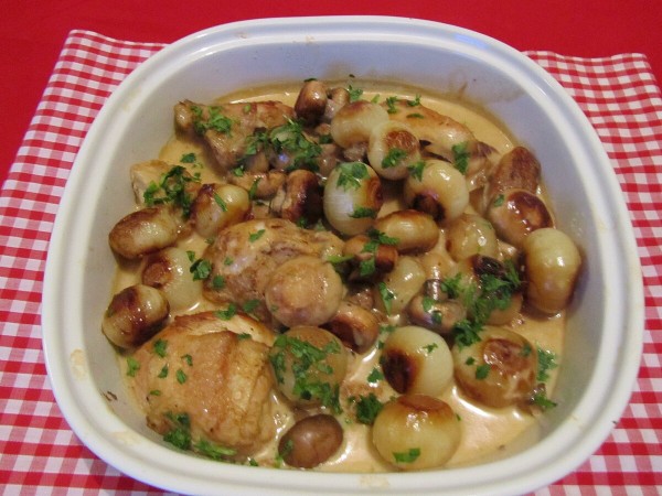 Chicken fricassee