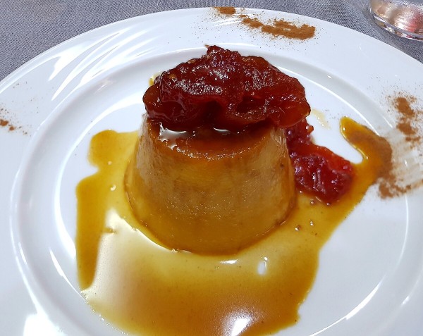 Flan de calabaza