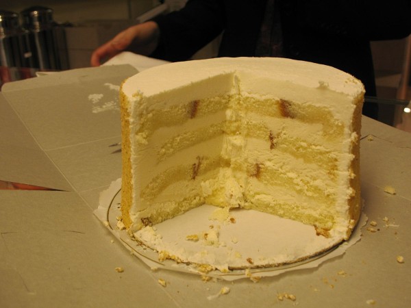 Italian cream cake