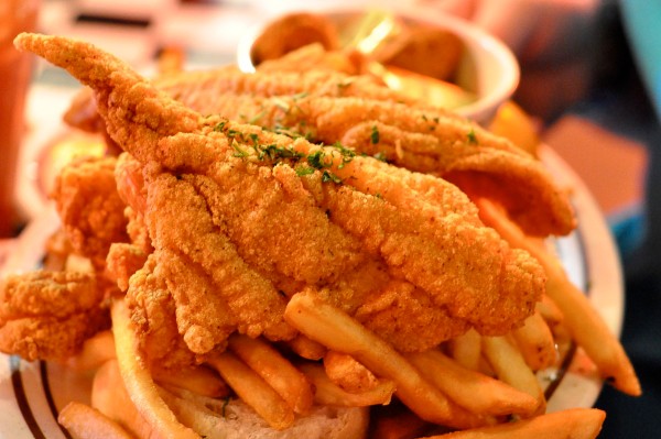 Fried catfish