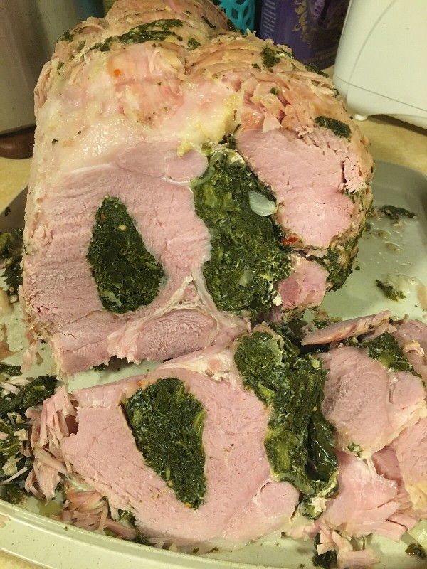 Stuffed ham