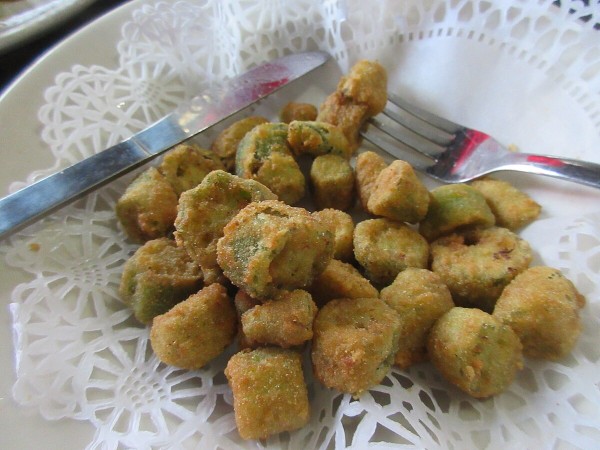 Fried okra