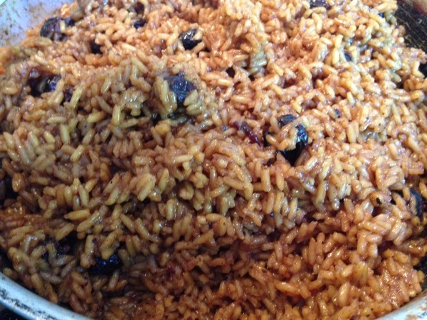 Arroz con coco