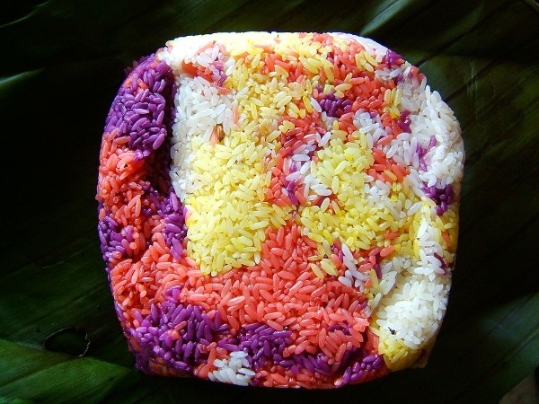 Five color glutinous rice