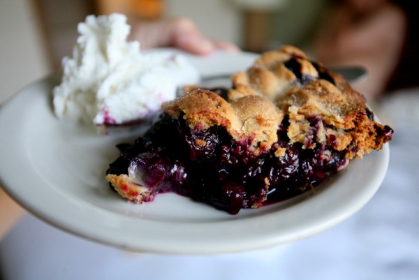 Blueberry pie