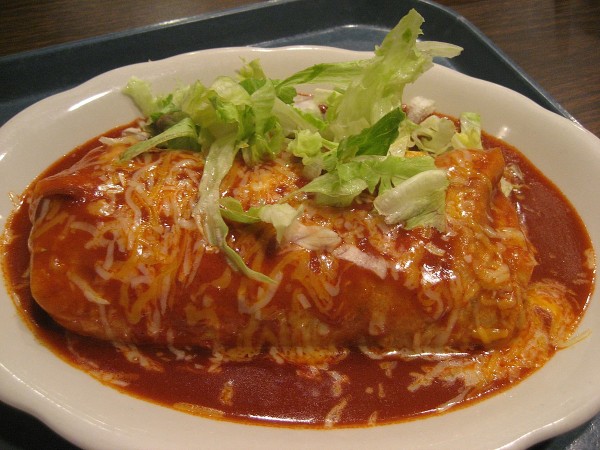 Smothered burrito