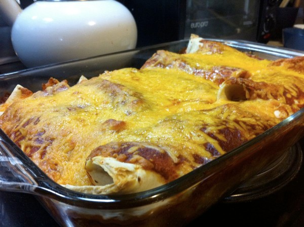 Turkey enchilada