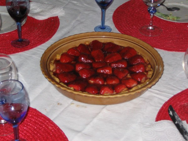 Tarte aux fraises