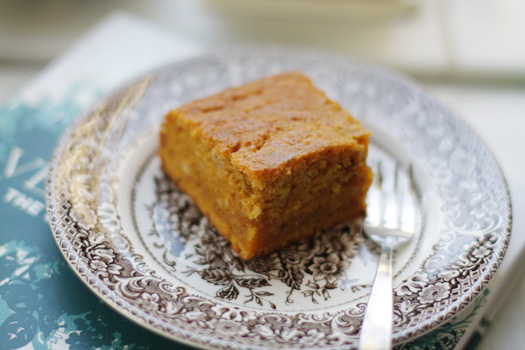 Budin de calabaza