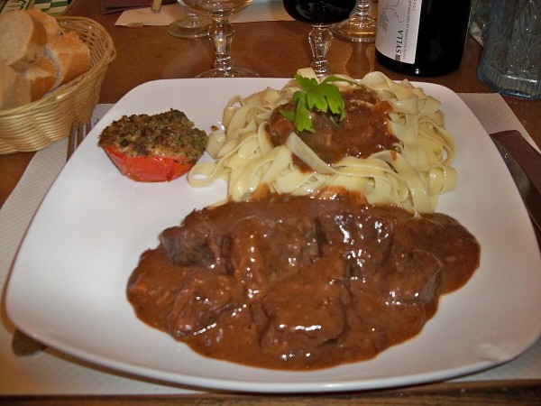 Beef bourguignon