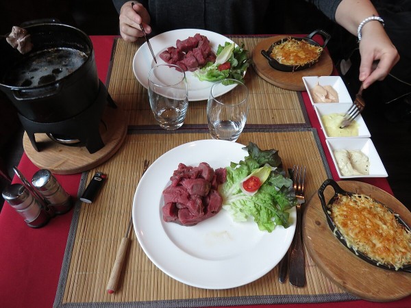 Fondue bourguignonne