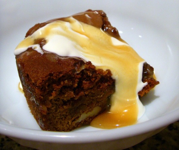 Sticky toffee pudding