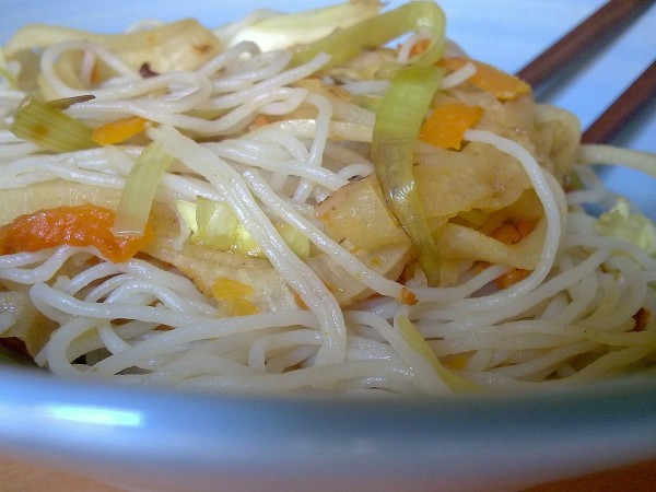 Stir fried pumpkin