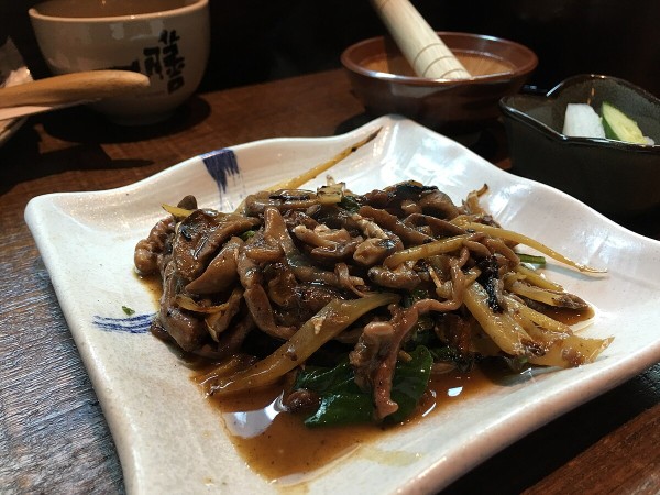 Stir fried liver