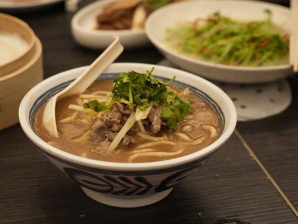 Lamb noodle soup