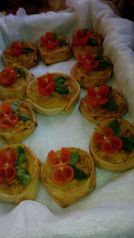 Pasteles en hoja