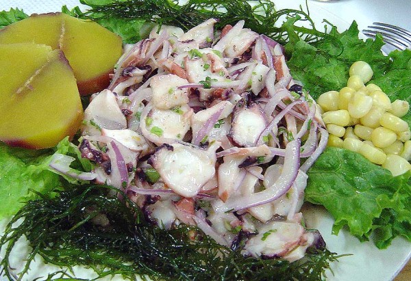 Ceviche de pulpo