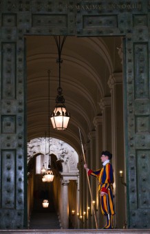 Swiss Guard and Roman Cuisine