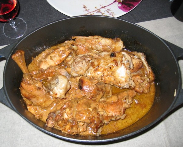 Poulet au lait de coco