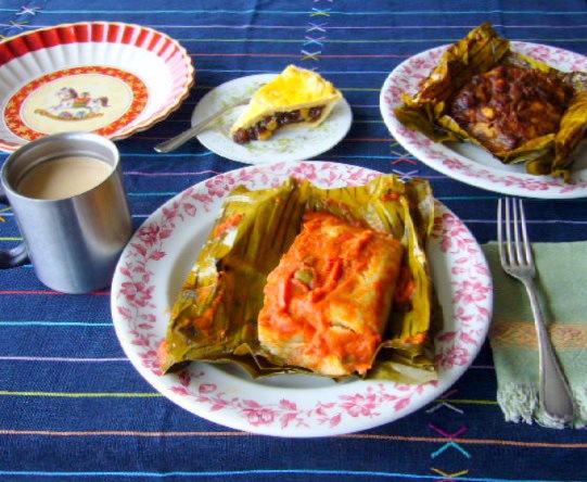 Tamales colorados