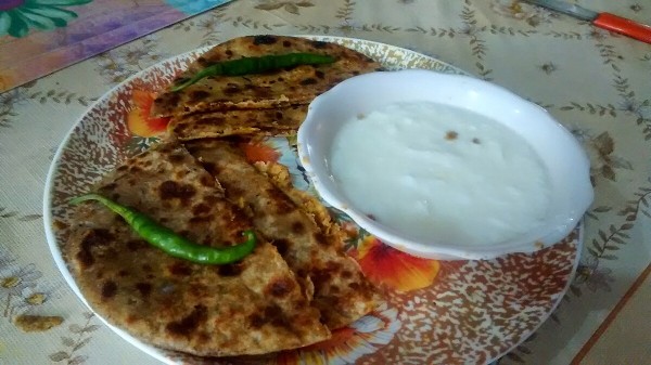 Sattu paratha