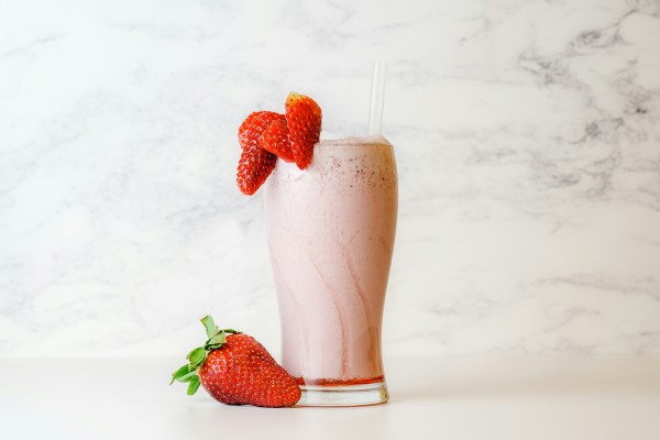 Strawberry milkshake