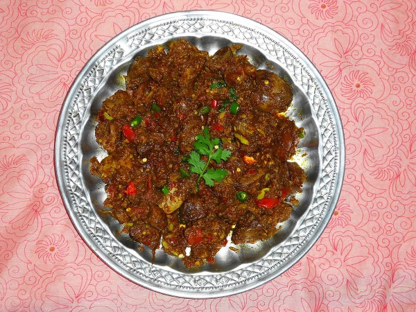 Mutton liver fry