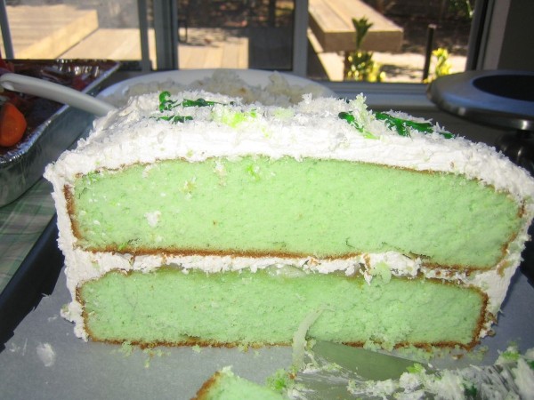 Pandan cake