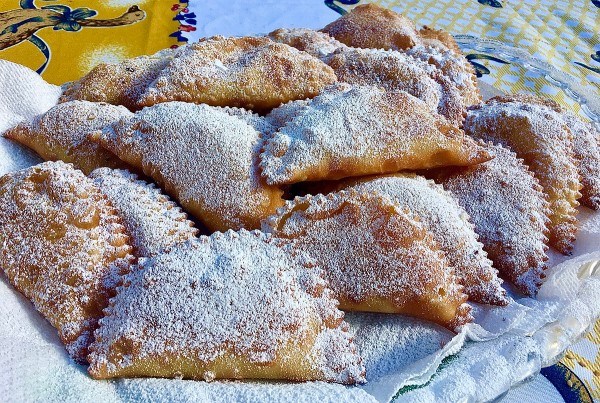 Ravioli dolci di ricotta