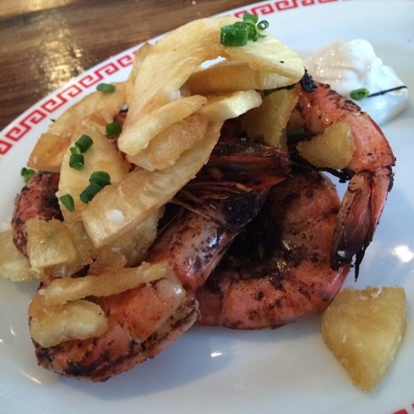 Jerk shrimp