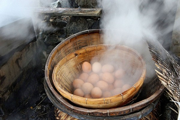 Hot spring egg