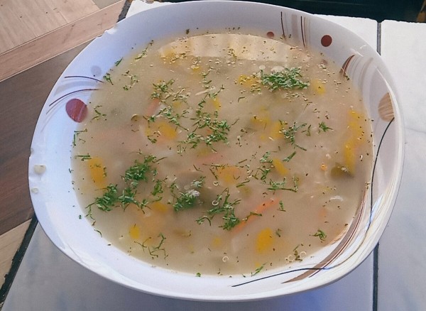 Caldo de queso